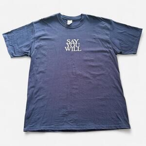 Vintage 2003 Fleetwood Mac Say You Will Band Tour Blue XL T